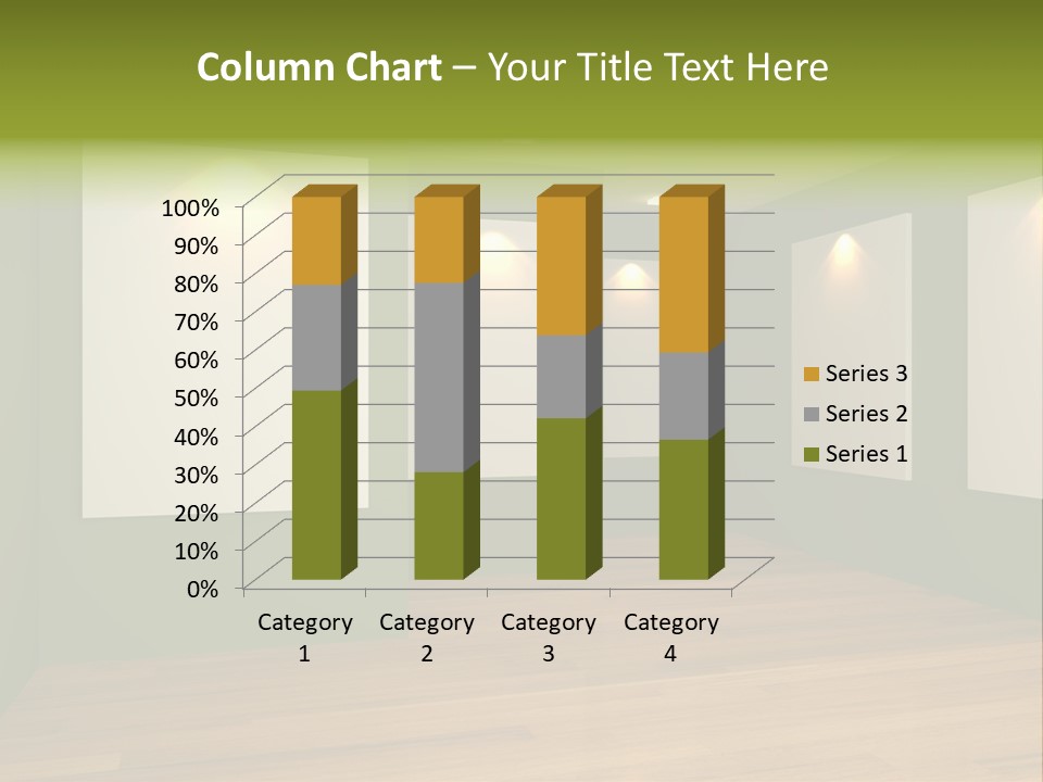 Blank Space White PowerPoint Template