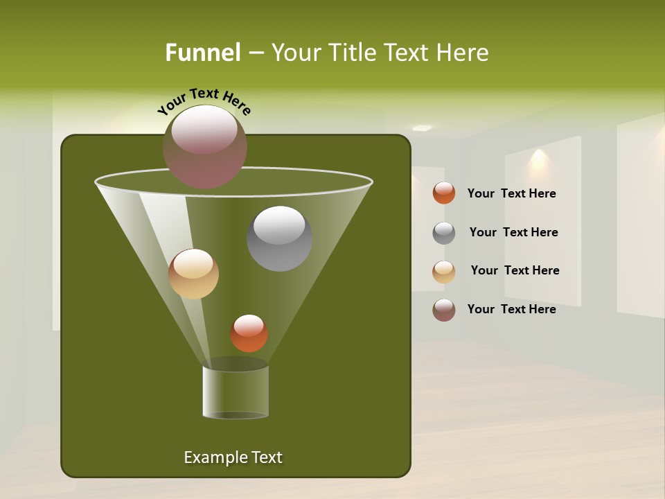 Blank Space White PowerPoint Template
