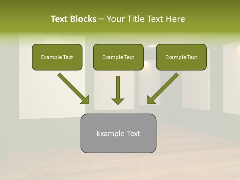 Blank Space White PowerPoint Template