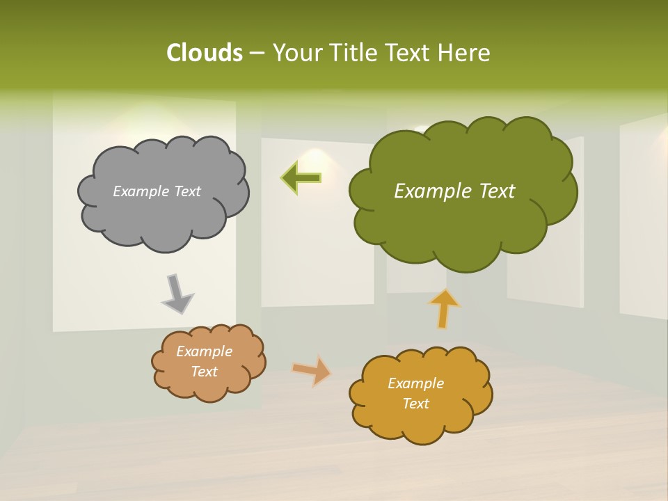 Blank Space White PowerPoint Template