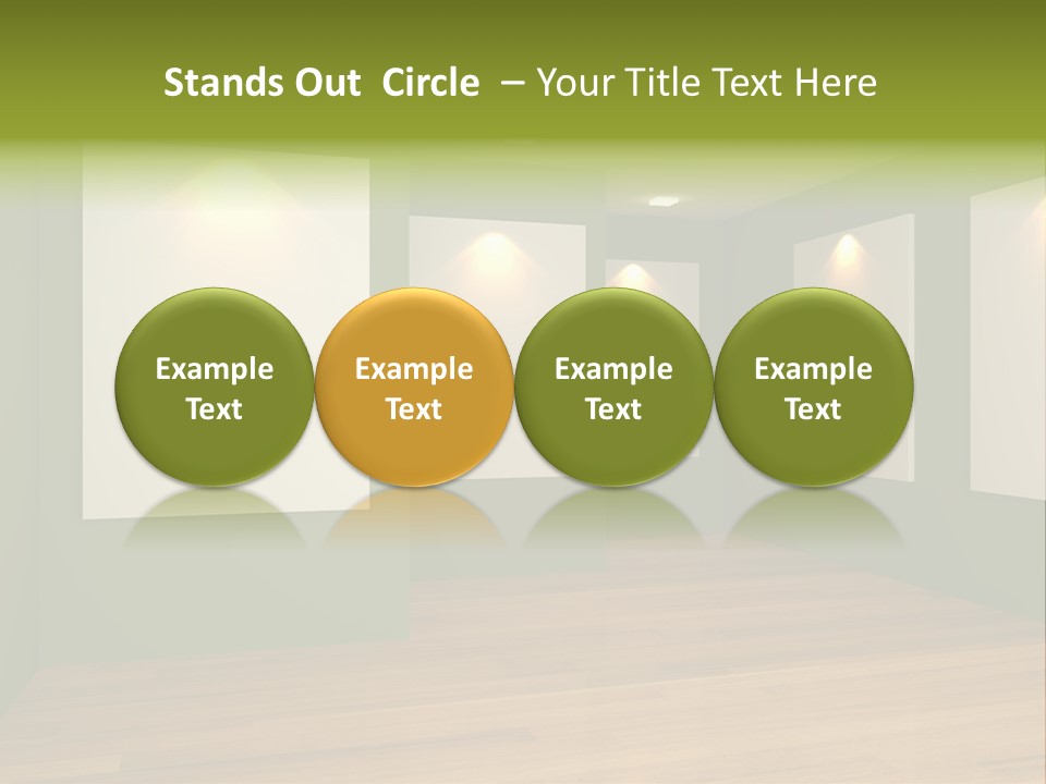 Blank Space White PowerPoint Template