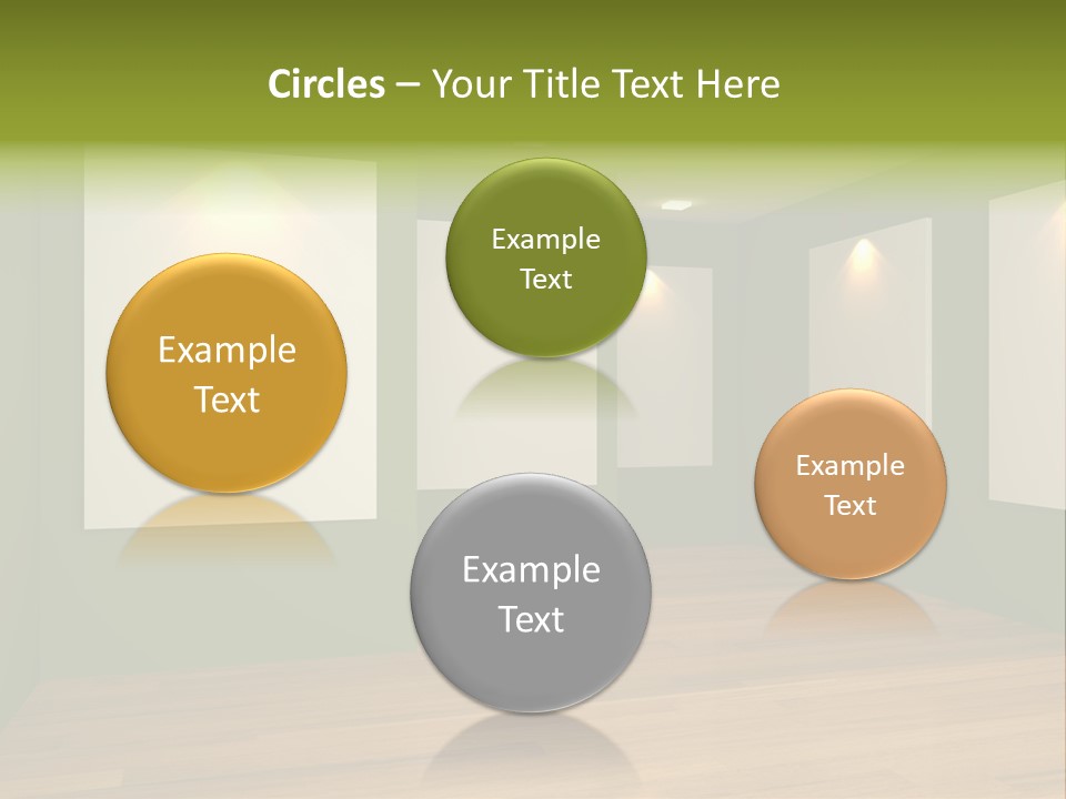 Blank Space White PowerPoint Template