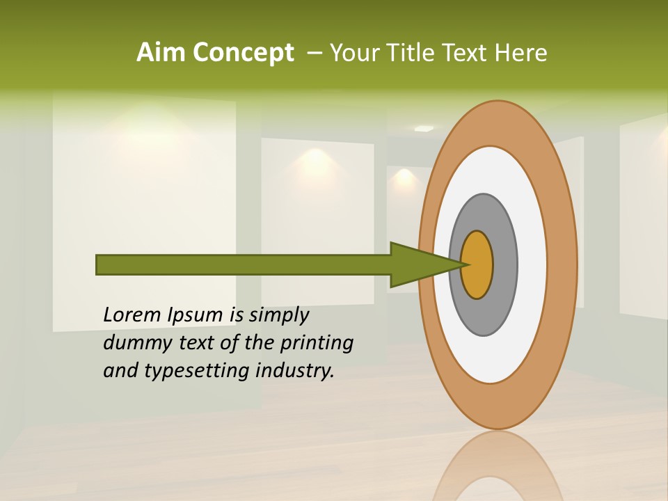 Blank Space White PowerPoint Template
