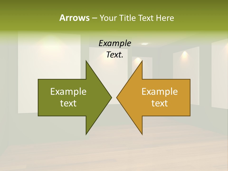 Blank Space White PowerPoint Template
