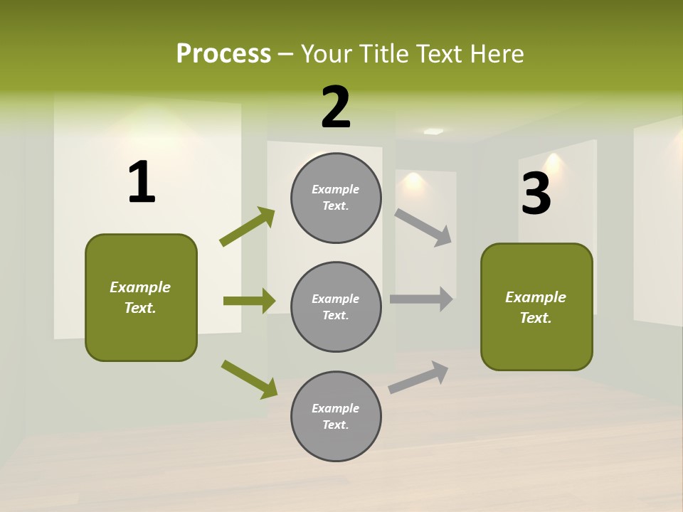 Blank Space White PowerPoint Template