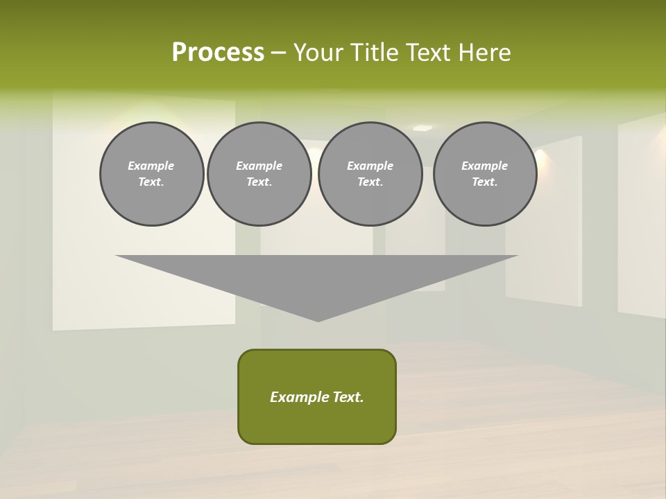 Blank Space White PowerPoint Template