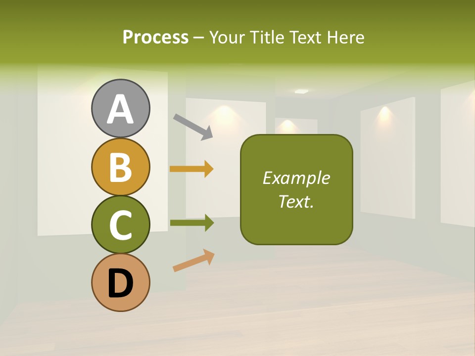 Blank Space White PowerPoint Template
