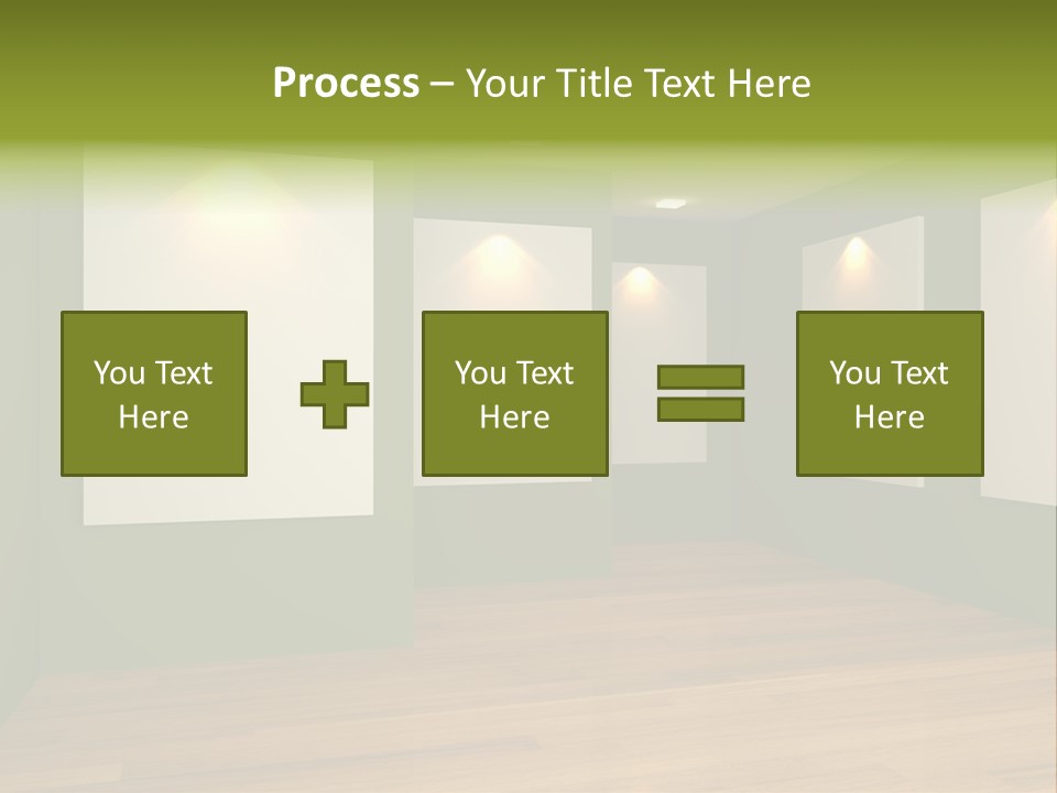Blank Space White PowerPoint Template