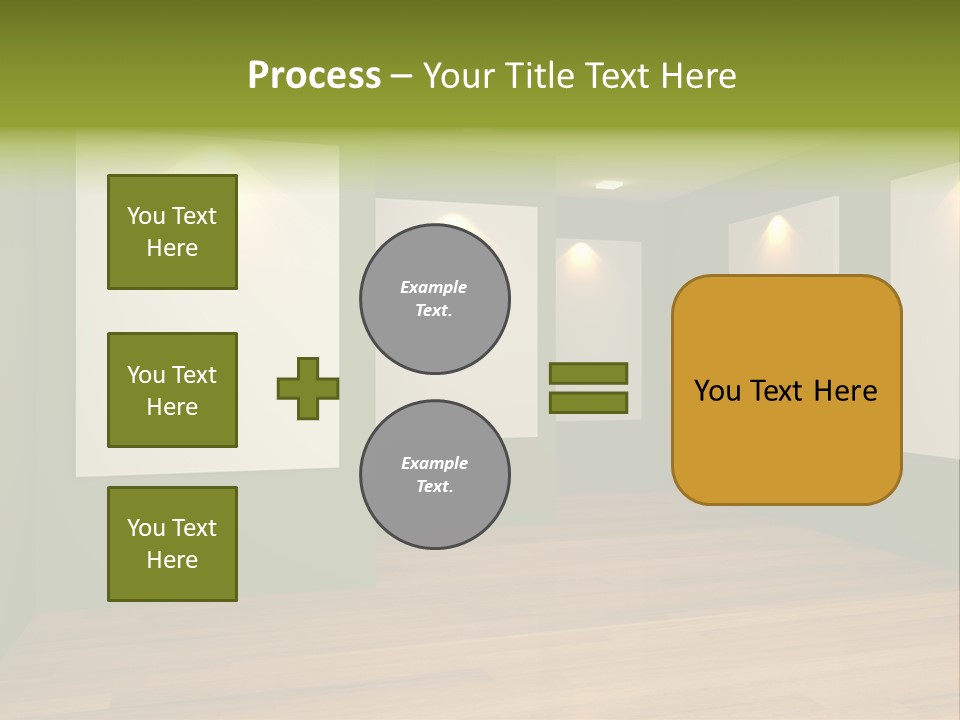 Blank Space White PowerPoint Template