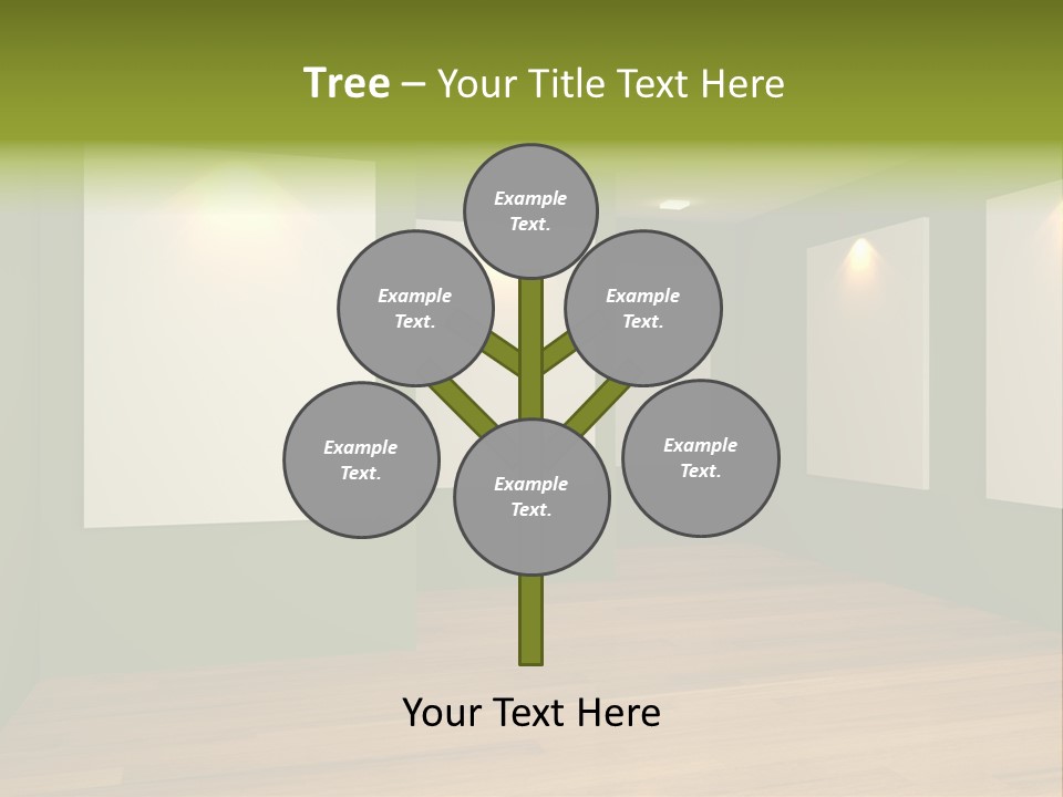 Blank Space White PowerPoint Template