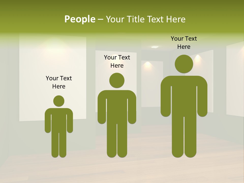 Blank Space White PowerPoint Template
