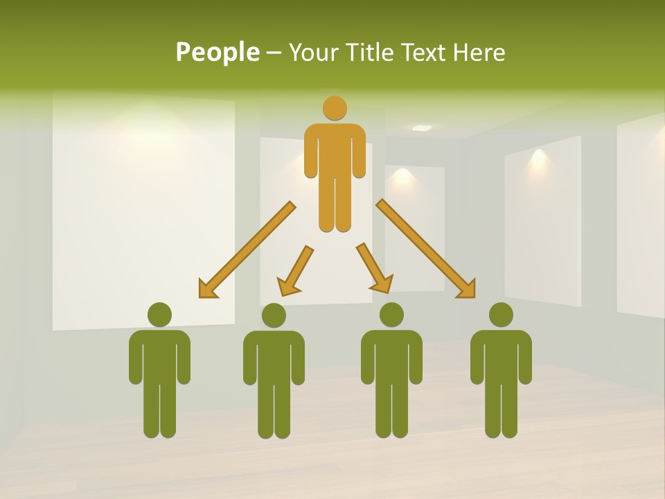 Blank Space White PowerPoint Template