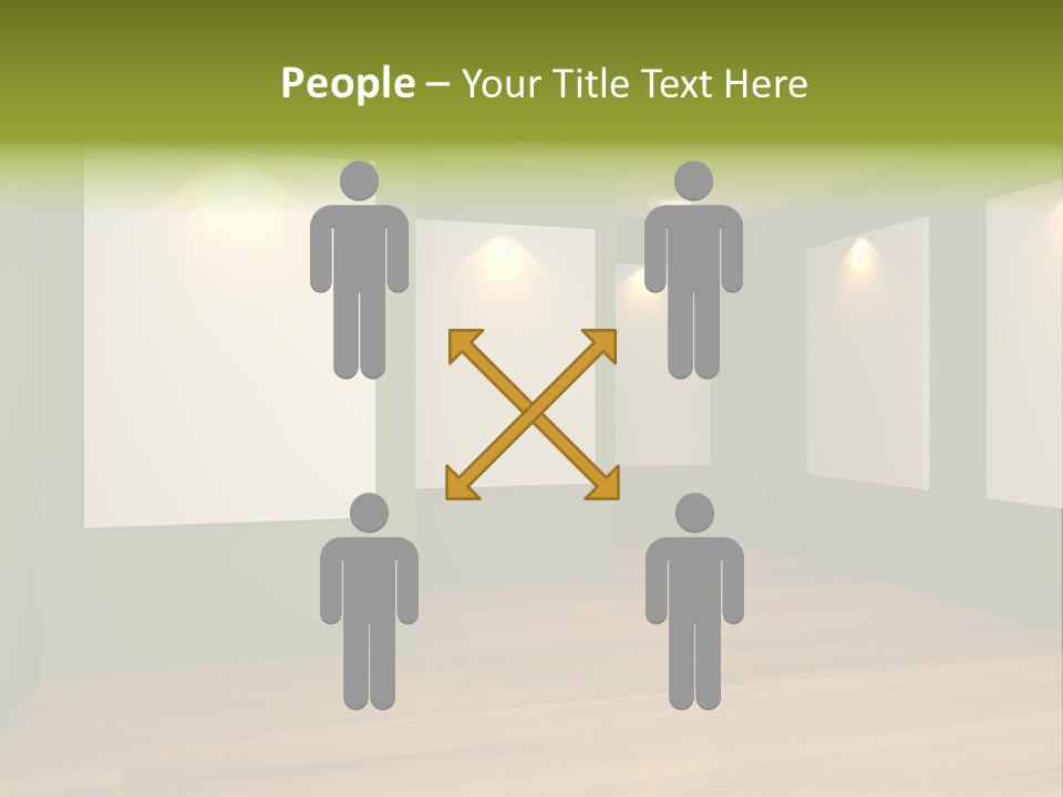 Blank Space White PowerPoint Template