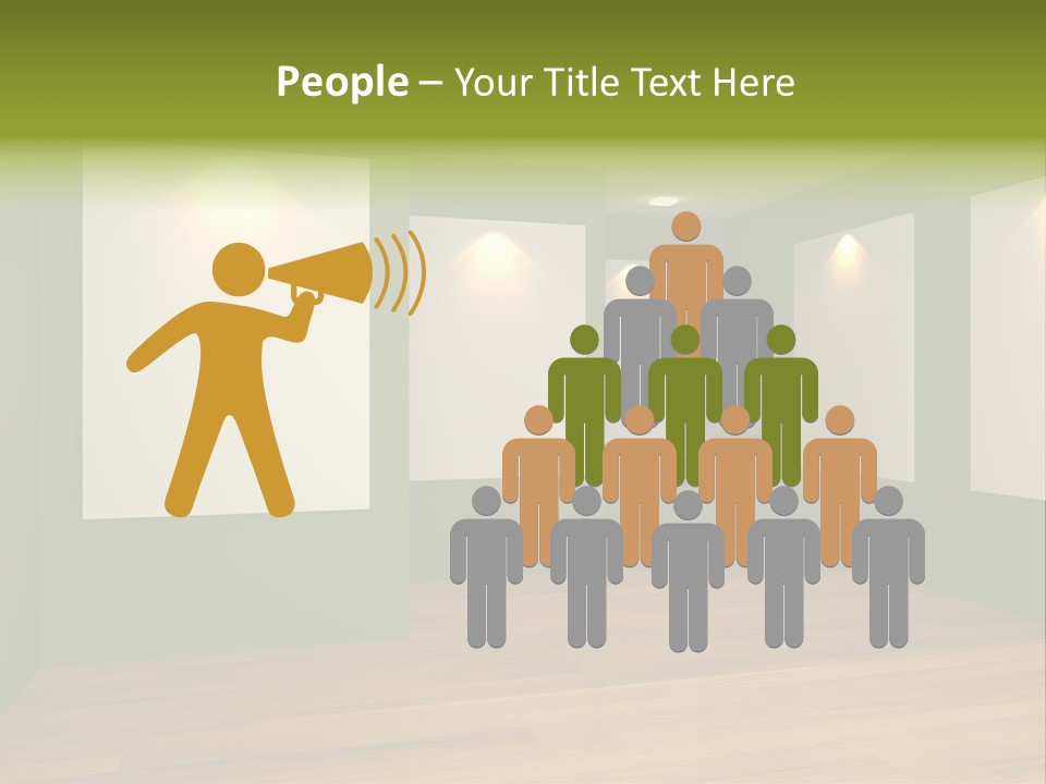 Blank Space White PowerPoint Template