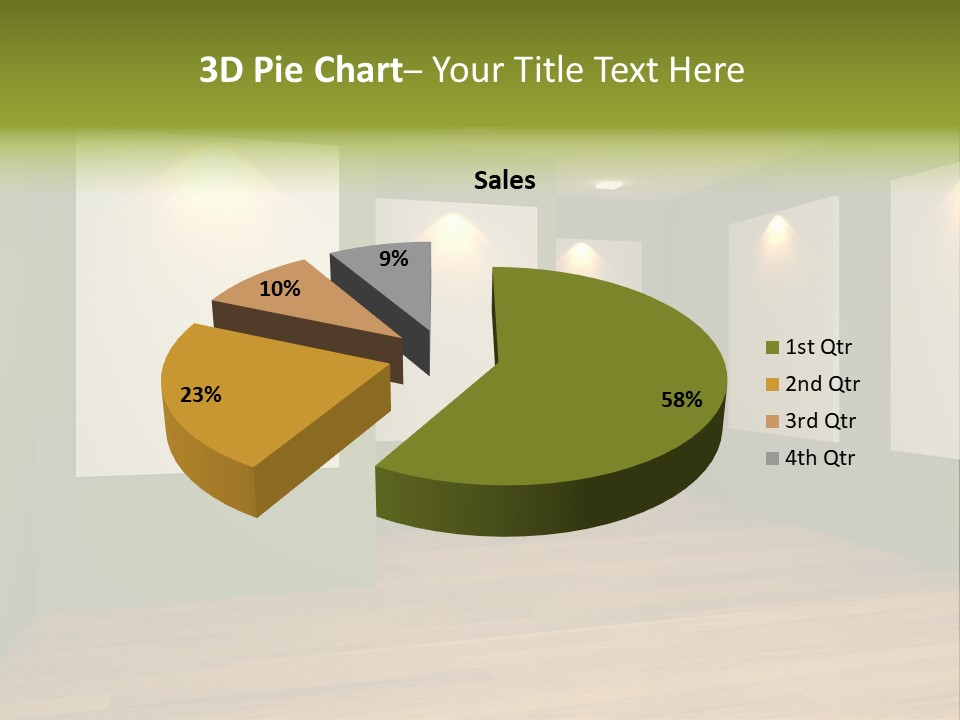 Blank Space White PowerPoint Template