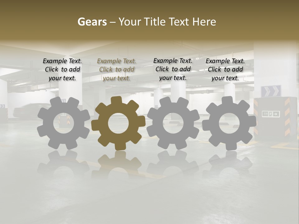 Car Style Row PowerPoint Template