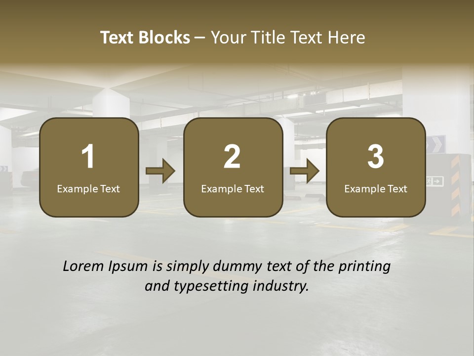 Car Style Row PowerPoint Template