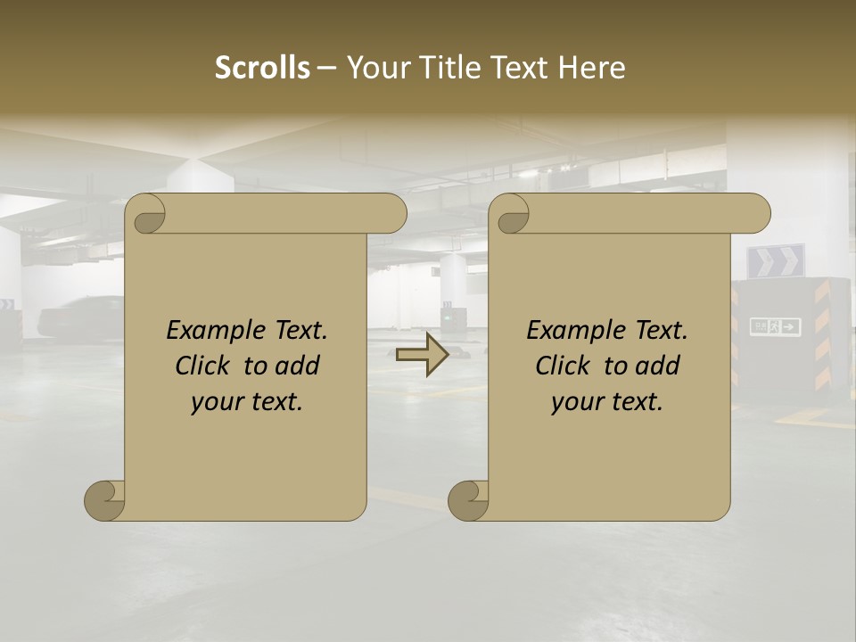 Car Style Row PowerPoint Template