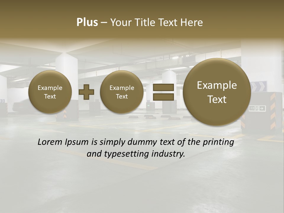 Car Style Row PowerPoint Template