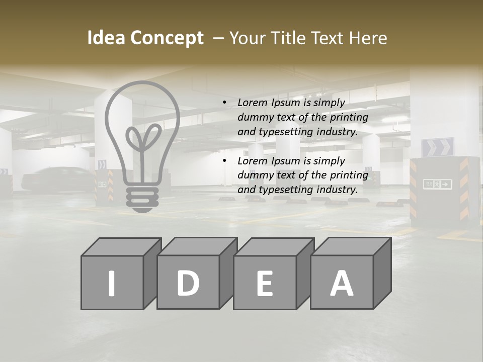 Car Style Row PowerPoint Template