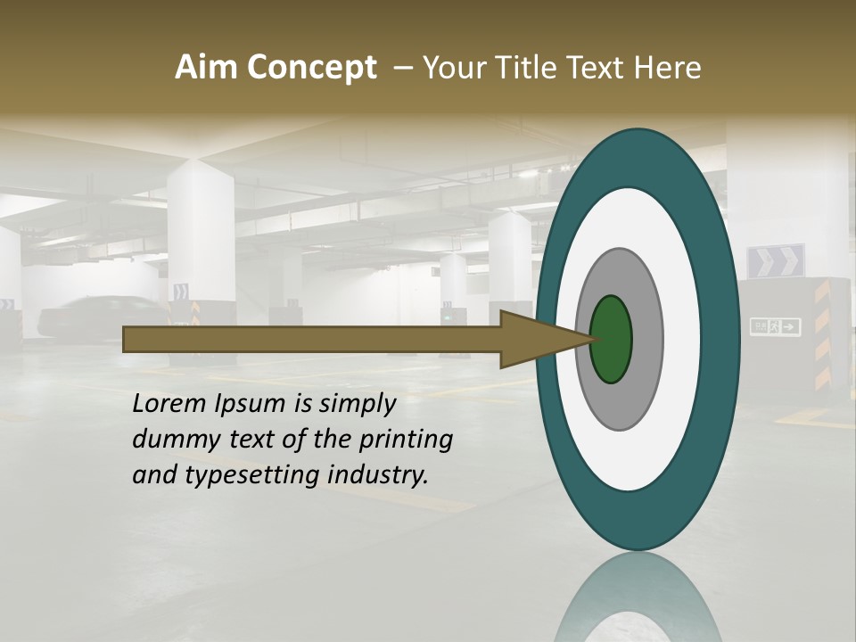 Car Style Row PowerPoint Template