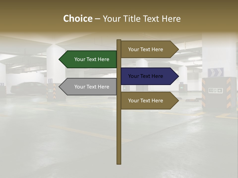 Car Style Row PowerPoint Template