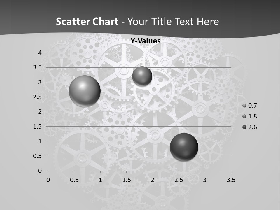Romantic Cardiology Illustration PowerPoint Template
