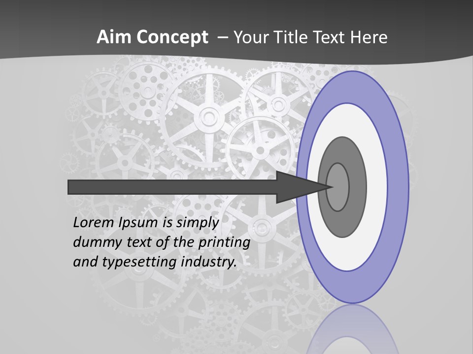 Romantic Cardiology Illustration PowerPoint Template