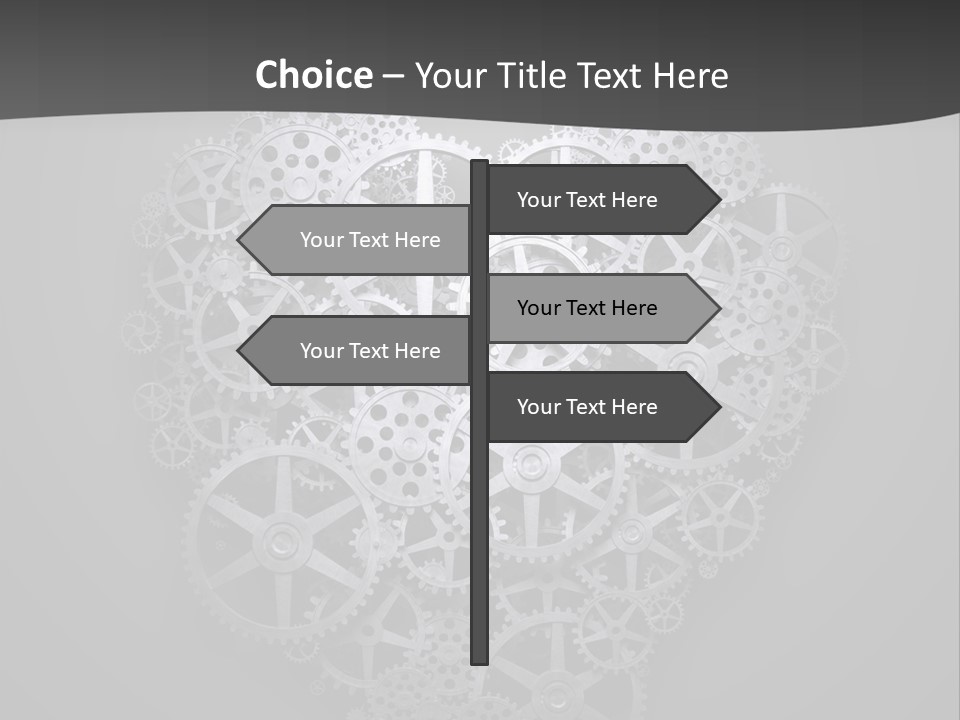 Romantic Cardiology Illustration PowerPoint Template