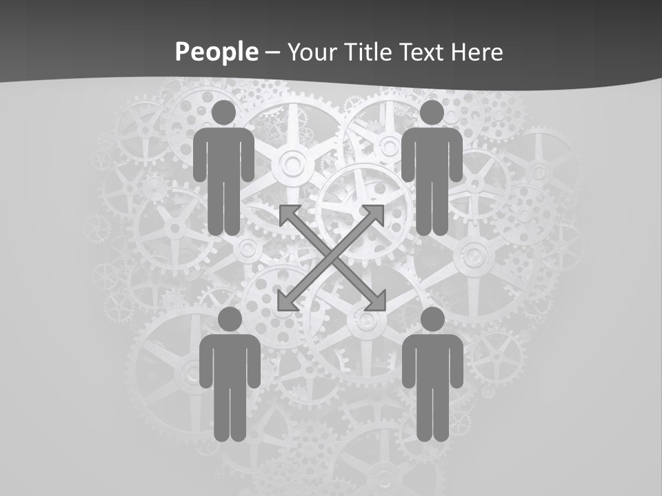 Romantic Cardiology Illustration PowerPoint Template