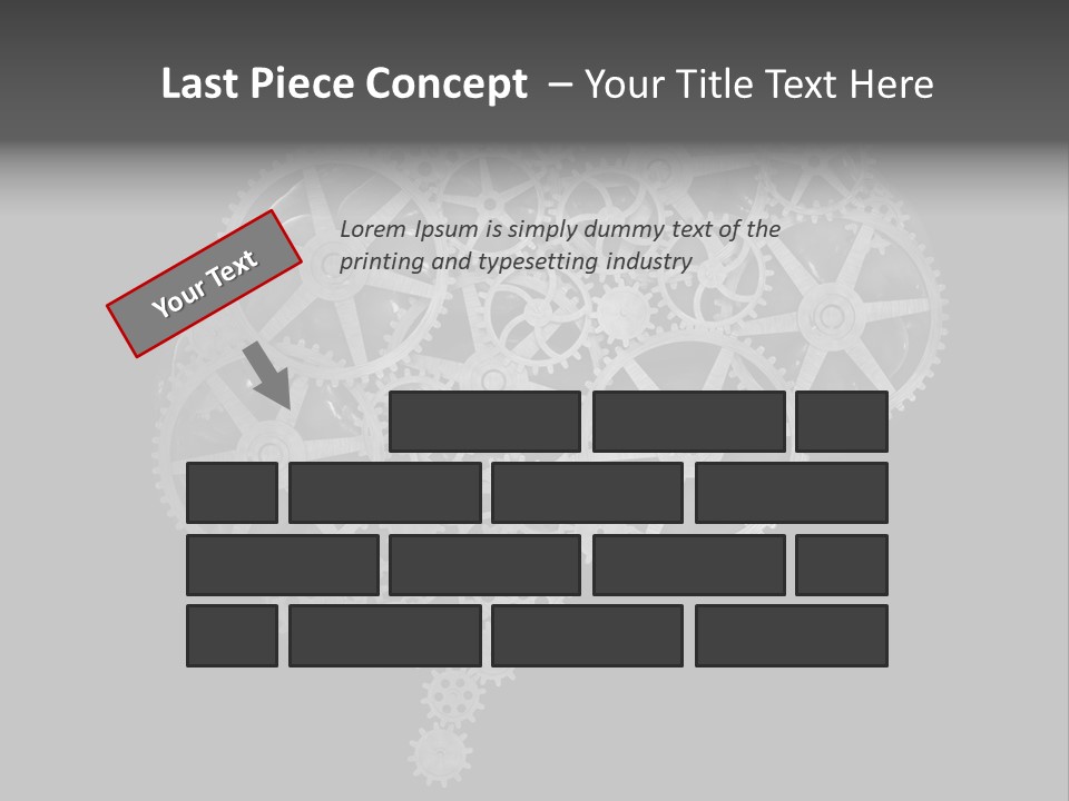 Equipment Face Solution PowerPoint Template