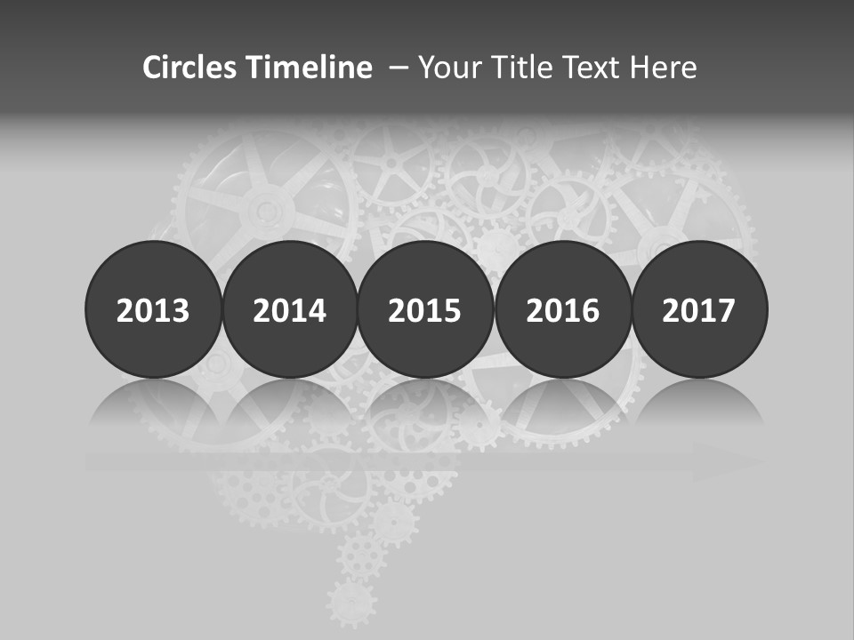 Equipment Face Solution PowerPoint Template