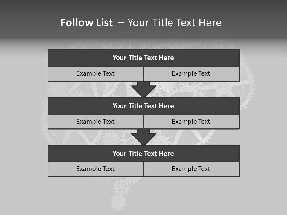 Equipment Face Solution PowerPoint Template