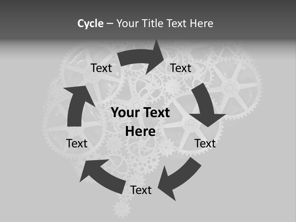 Equipment Face Solution PowerPoint Template