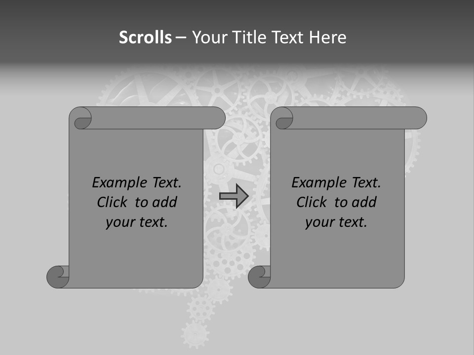 Equipment Face Solution PowerPoint Template