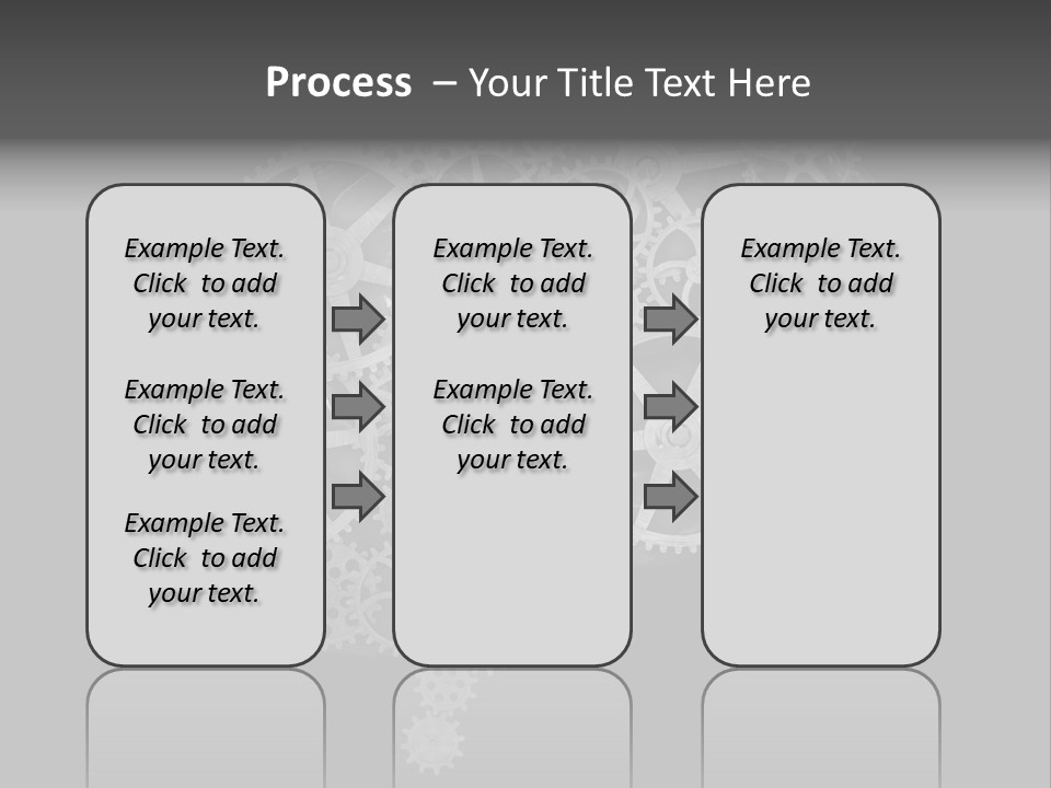 Equipment Face Solution PowerPoint Template