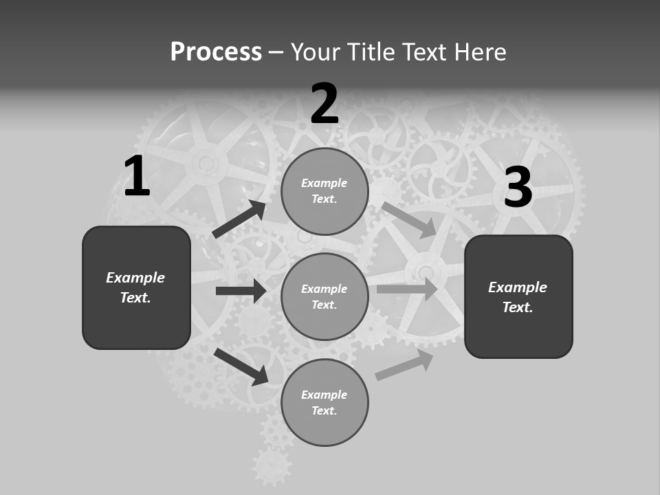 Equipment Face Solution PowerPoint Template