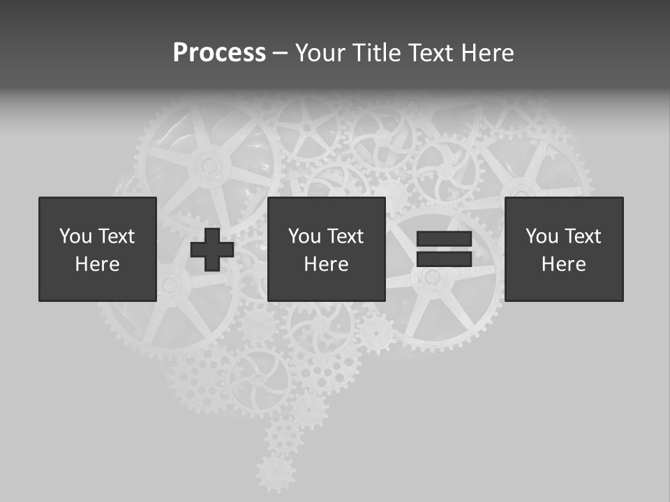 Equipment Face Solution PowerPoint Template