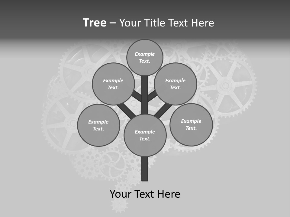 Equipment Face Solution PowerPoint Template