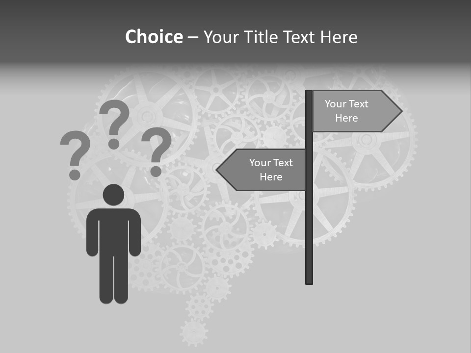Equipment Face Solution PowerPoint Template