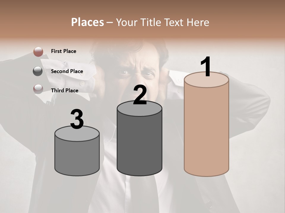 Ear Portrait Tongue PowerPoint Template