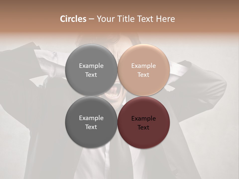 Ear Portrait Tongue PowerPoint Template