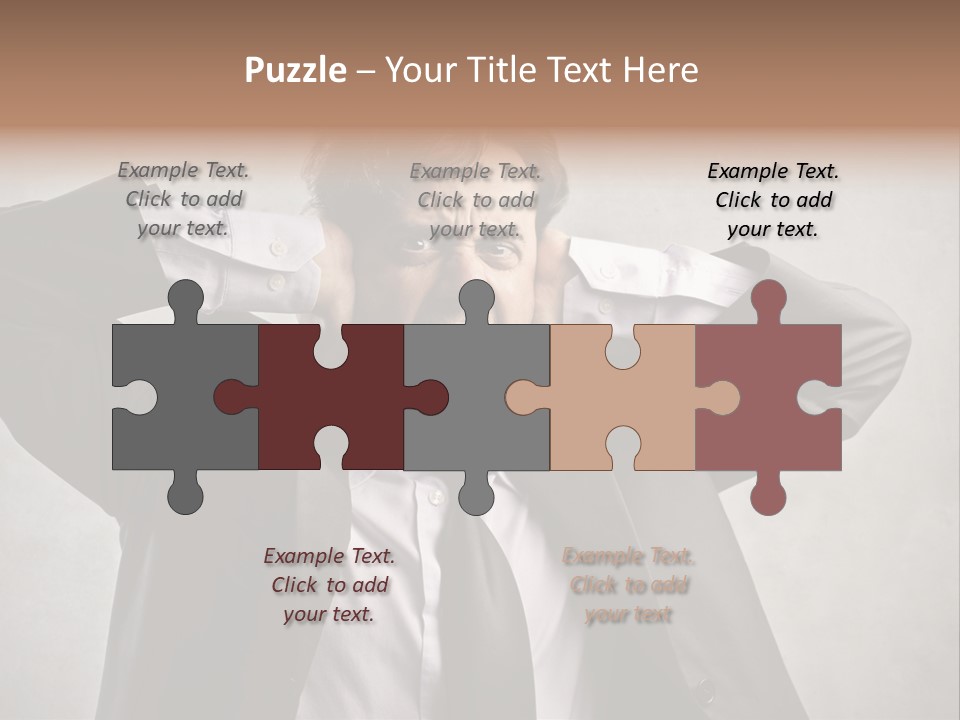 Ear Portrait Tongue PowerPoint Template