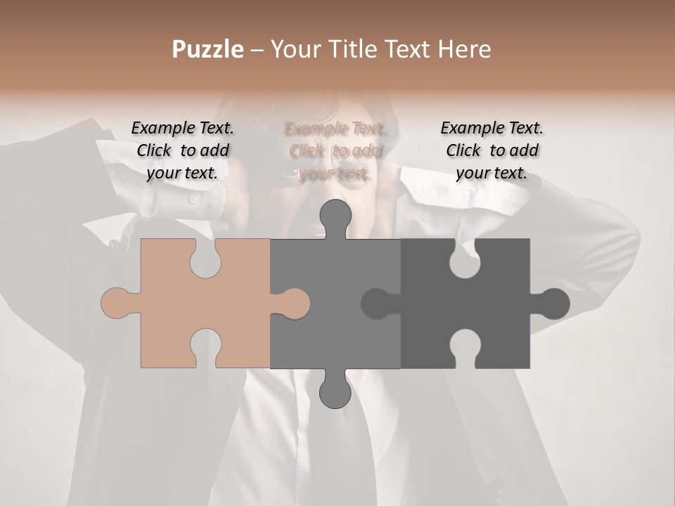 Ear Portrait Tongue PowerPoint Template