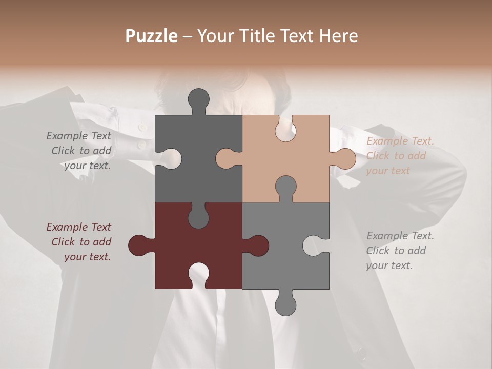 Ear Portrait Tongue PowerPoint Template