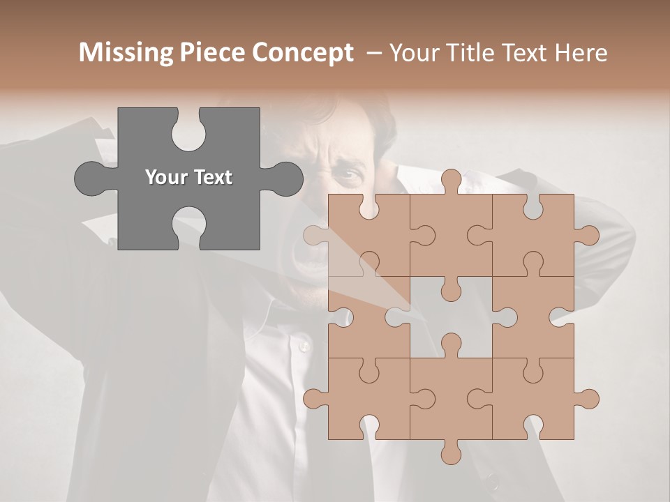 Ear Portrait Tongue PowerPoint Template