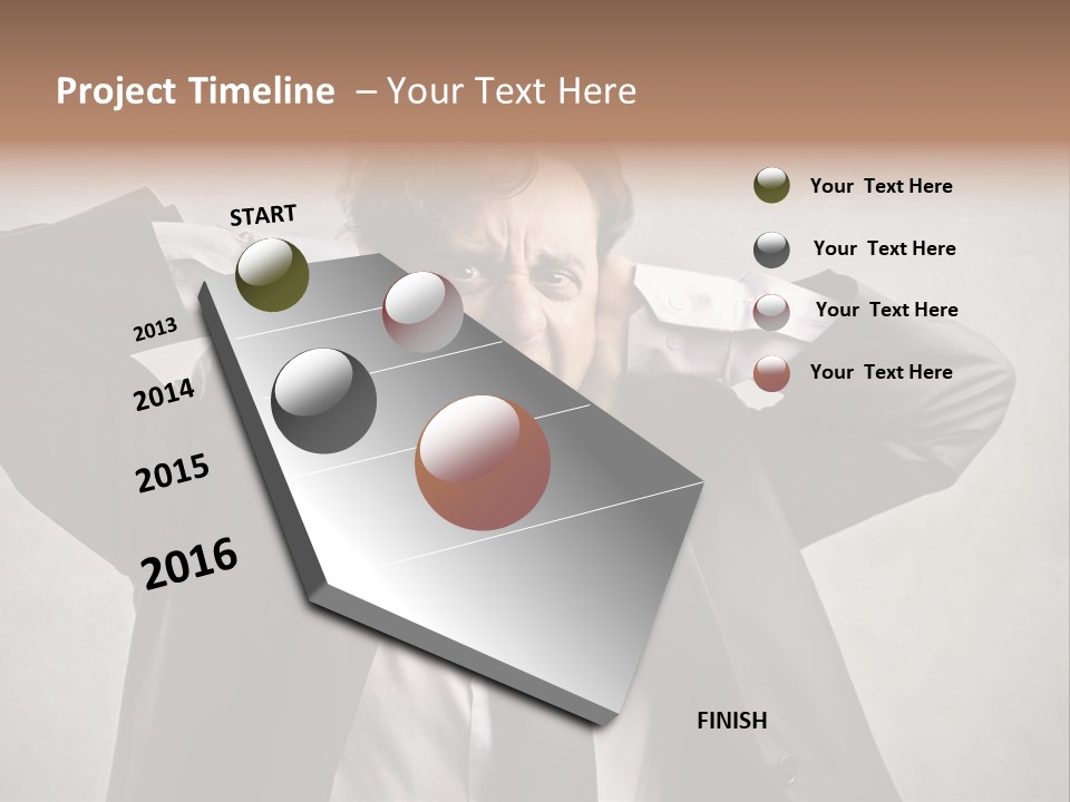 Ear Portrait Tongue PowerPoint Template