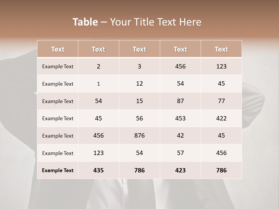 Ear Portrait Tongue PowerPoint Template