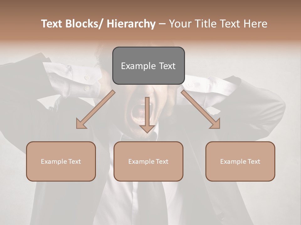 Ear Portrait Tongue PowerPoint Template