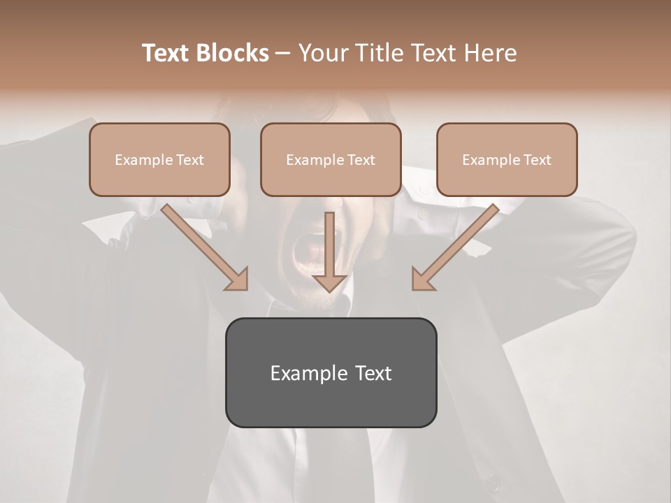 Ear Portrait Tongue PowerPoint Template
